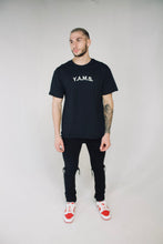 Load image into Gallery viewer, NEW ~ Y.A.M.S. BLK on BLK 3M REFLECTIVE TEE
