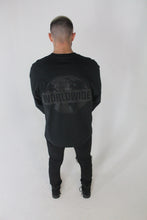 Load image into Gallery viewer, NEW ~ WORLDWIDE PUFF LONG SLEEVE ( BLK on BLK )